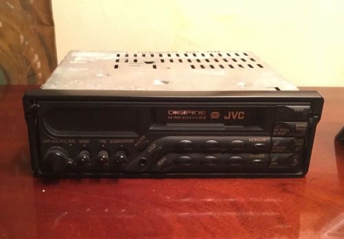Jvc ks-rg9 dash mount removable cassette and radio