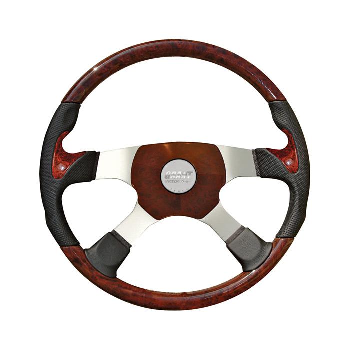 Pathfinder leather grip steering wheel 4-sp 51725