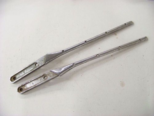 Mg mga roadster windshield/windscreen post stanchion - left and right pair