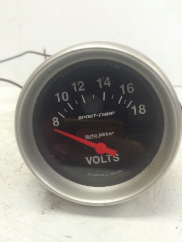 Autometer sport comp volt meter