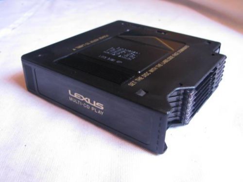 1995-2002 lexus ls rx gs es lx 6-disc cd cartridge magazine 95 97 98 99 00 01 02