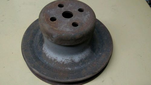 Ford 302 single groove water pump pulley