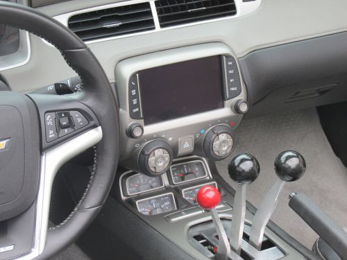 6l60e aftermarket shifter for 2010-2015 camaros/the paddle shifter is on floor