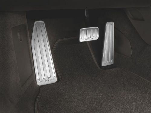 Porsche tequipment pedals and footrest in aluminum 911 2012-on pdk 991 and 981