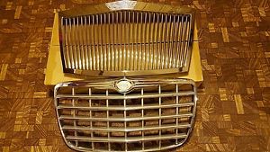 Like new rolls royce grill and stock grill for chrysler 300, fits years 05-08