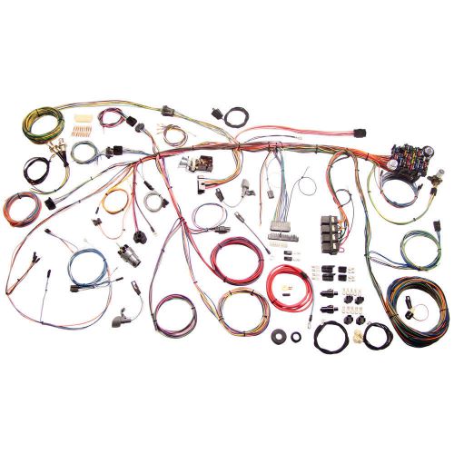 American autowire 510177 mustang wiring harness classic kit 69