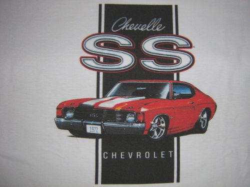 Chevelle t-shirt-1972 chevy ss -72 chevrolet~m-l-xl-xxl