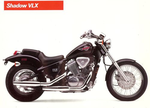 1993 honda vt600c shadow vlx 600 motorcycle brochure -vt 600 c-shadow vlx-vt600