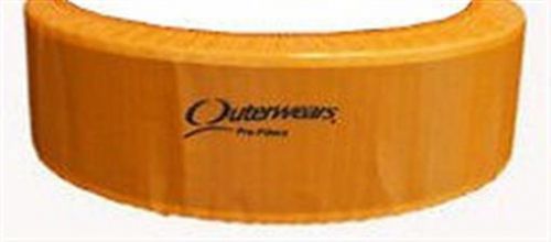Outerwear orange 14 x 4 air cleaner dirt racing modified ump imca outer wear org