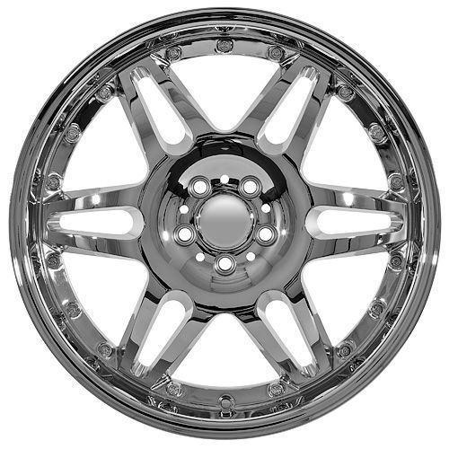 19 inch replica mercedes chrome wheels
