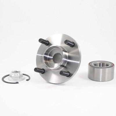Dura int'l 295-18510 front wheel bearing & hub assy-axle bearing & hub assembly