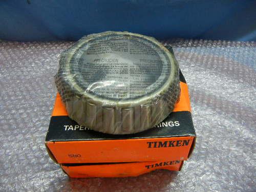 Timken 580 tapered roller bearings 2each