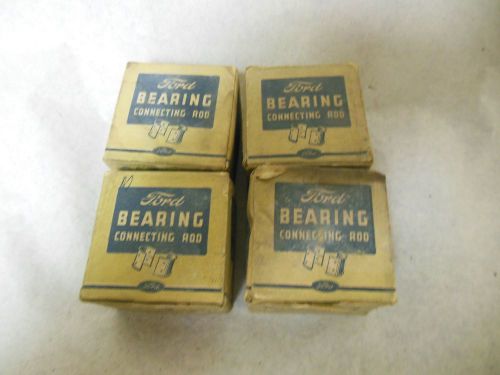 1940 ford nos 60 hp connecting rod bearings .002 undersize #92a-6211m four pairs