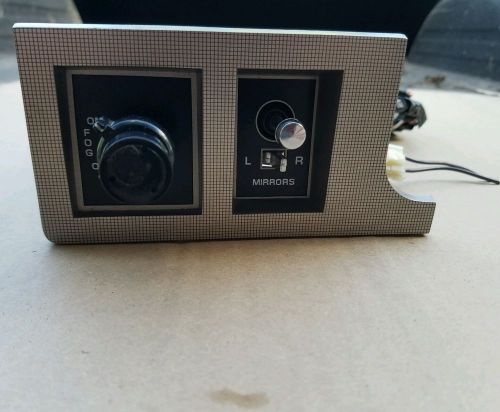 Genuine 1987 1988 cadillac cimarron factory gm headlight switch and power mirror