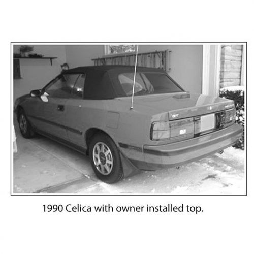 Do-it-yourself toyota celica convertible top package 1987-1990