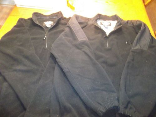 Harley davidson lot fleece jackets mens large black