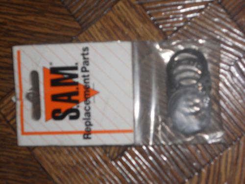 New-s.a.m. snowplow parts-fisher 10pc snap rings-1302355