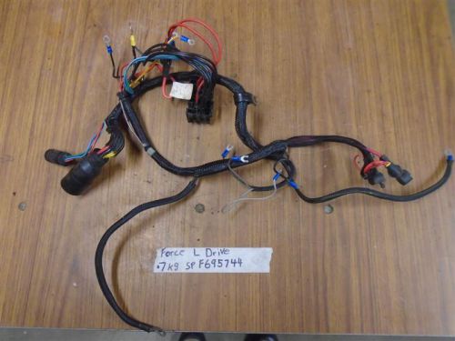 Force l drive engine motor wire wiring harness cable 125 120 90 85 hp f695744