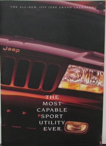 1999 jeep grand cherokee laredo &amp; limited prestige color xl sales brochure