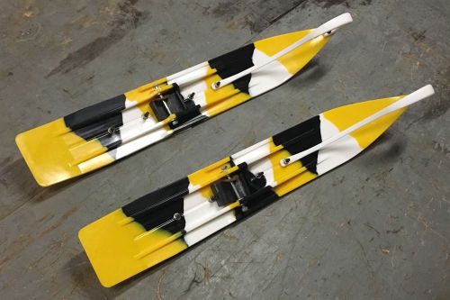 Sly dog urban camo yellow/black/white skis