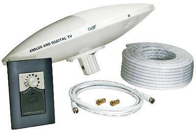 14&#039; marine omnidirectional tv antenna analog and digital seachoice 19630