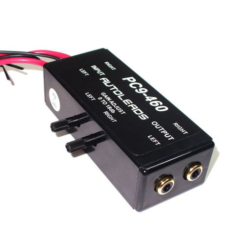 4v rca amplifier low level booster stereo line-in amplifier line driver