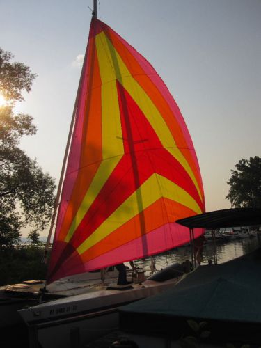 Asymmetric spinnaker up to 45&#039; luff and 28&#039; foot, your colors