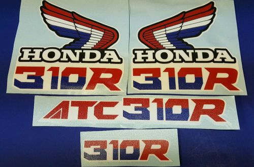 1987 atc 310r fits 1985 and 1986 honda atc 250r hrc trx big bore decal sticker