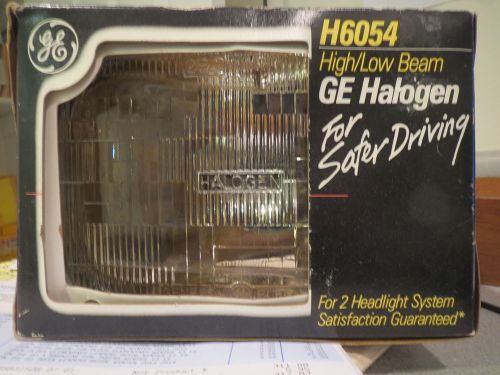 Ge h6054 halogen high/low beam headlight system - 7 7/8&#034; by 5 5/8&#034;