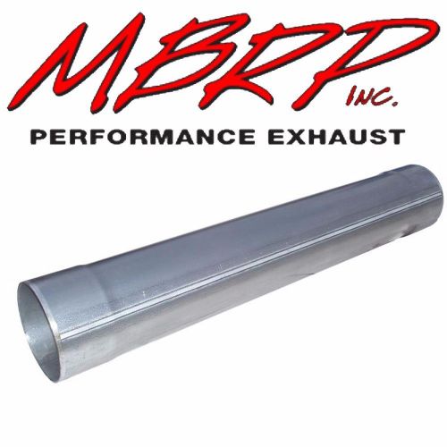 Mbrp exhaust pipe muffler delete 5 inch diameter 31&#034; overall aluminized mda531