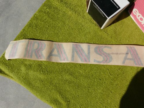1978 pontiac trans am original decal for tail  new old stock