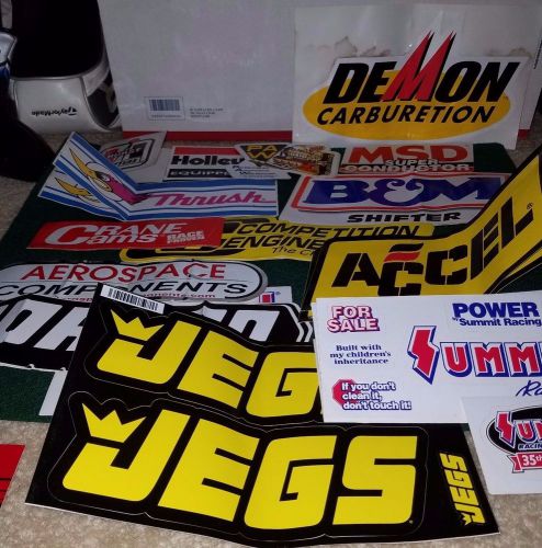 Mixed lot of contingency decals most are pairs some are singles