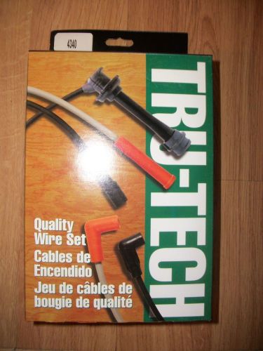 4340 tru-tech standard spark plug wire set
