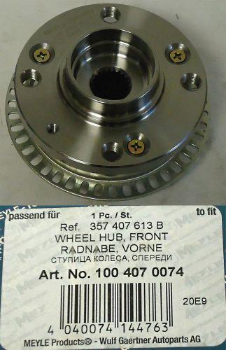 Meyle vw front axle wheel hub ~ 100 407 0074