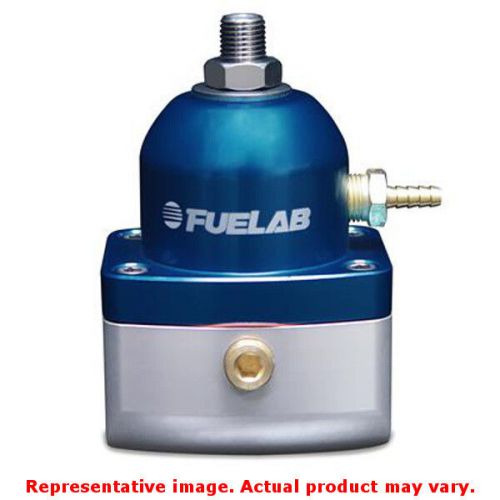 Fuelab 51501-3 515 series adjustable fuel pressure regulator blue (2) -10an inl