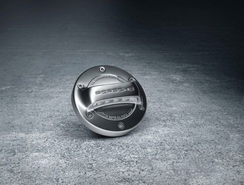 Porsche cayenne (958) oem aluminum look gas cap 2011 +