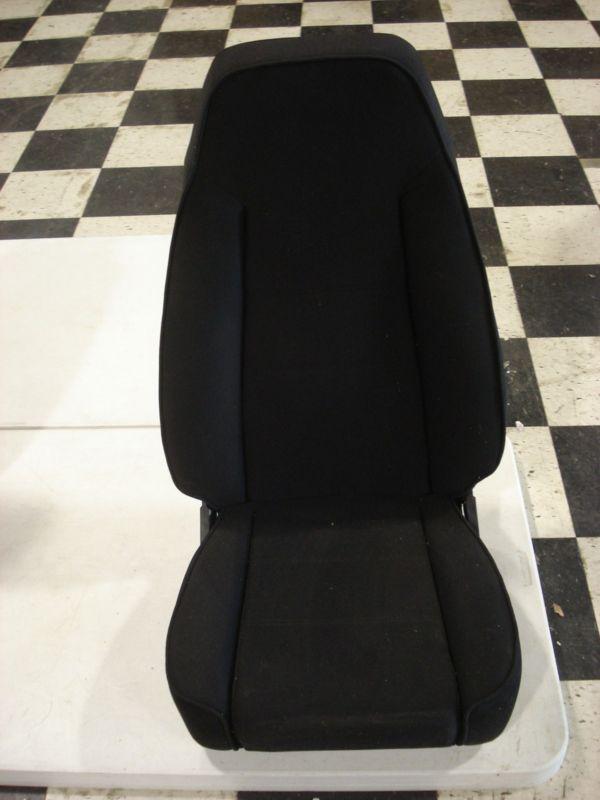 Jeep seat blk cloth  76-95  cj and yj wranlgers  or car 4x4 rat rods  dune buggy