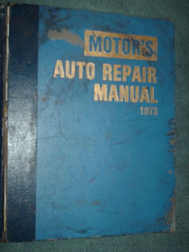 1967-1973 chevy ford olds cadillac &amp; more shop manual