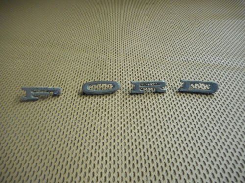 Original  1966  mustang coupe ford hood letters restoration fomoco oem