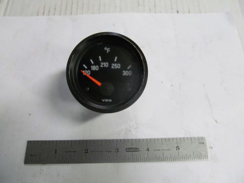 Vintage vdo temperature gauge, 12 volt, #310.274/009/006, 0235.