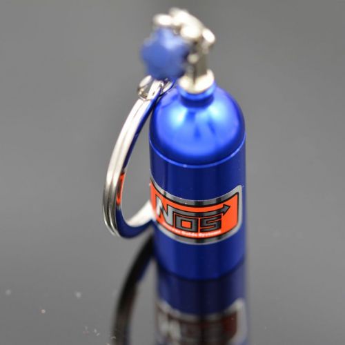 5x creative new nos mini nitrous oxide bottle keyring  keyfob stash pill box