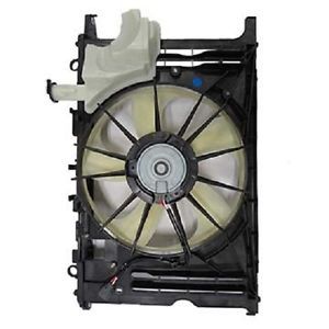 Tyc 623160 radiator &amp; condenser cooling fan assembly new 14-15 corolla