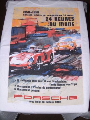 Porsche design men&#039;s nos 25th le mans 1950-56 t-shirt usa xxl: euro xxxl nib!