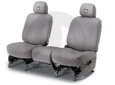 09-15 dodge ram 1500 charcoal grey rear seat covers for quad cab new mopar oem