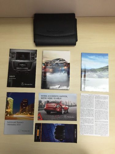 Mercedes cla 2015 owners manual books and case oem