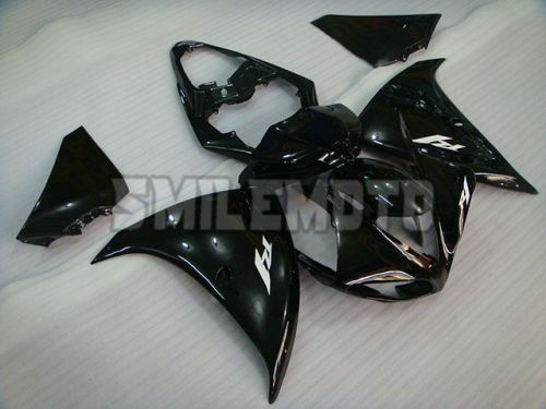 Fairing glossy black injection plastic kit fit for yamaha 2009-2011 yzf r1 h04