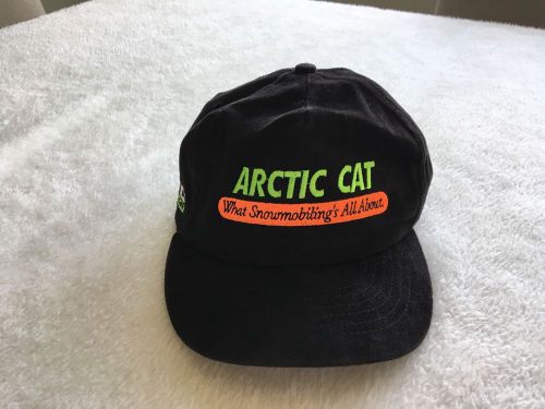 &#034;new&#034; arctic cat &#034;what snowmobiling&#039;s all about&#034; baseball cap/hat