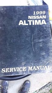 1999 nissan altima factory shop service manual