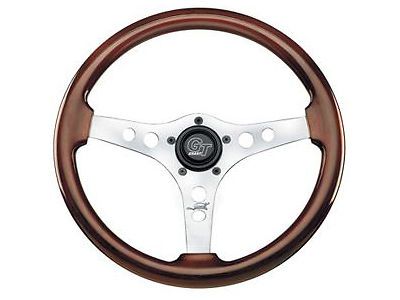 Grant 704 formula gt 14&#034; steering wheel polished spokes, 3&#034; dish