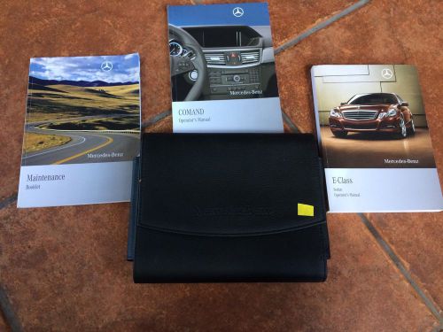 2010 mercedes- benz e-class owner manual ( free shipping )